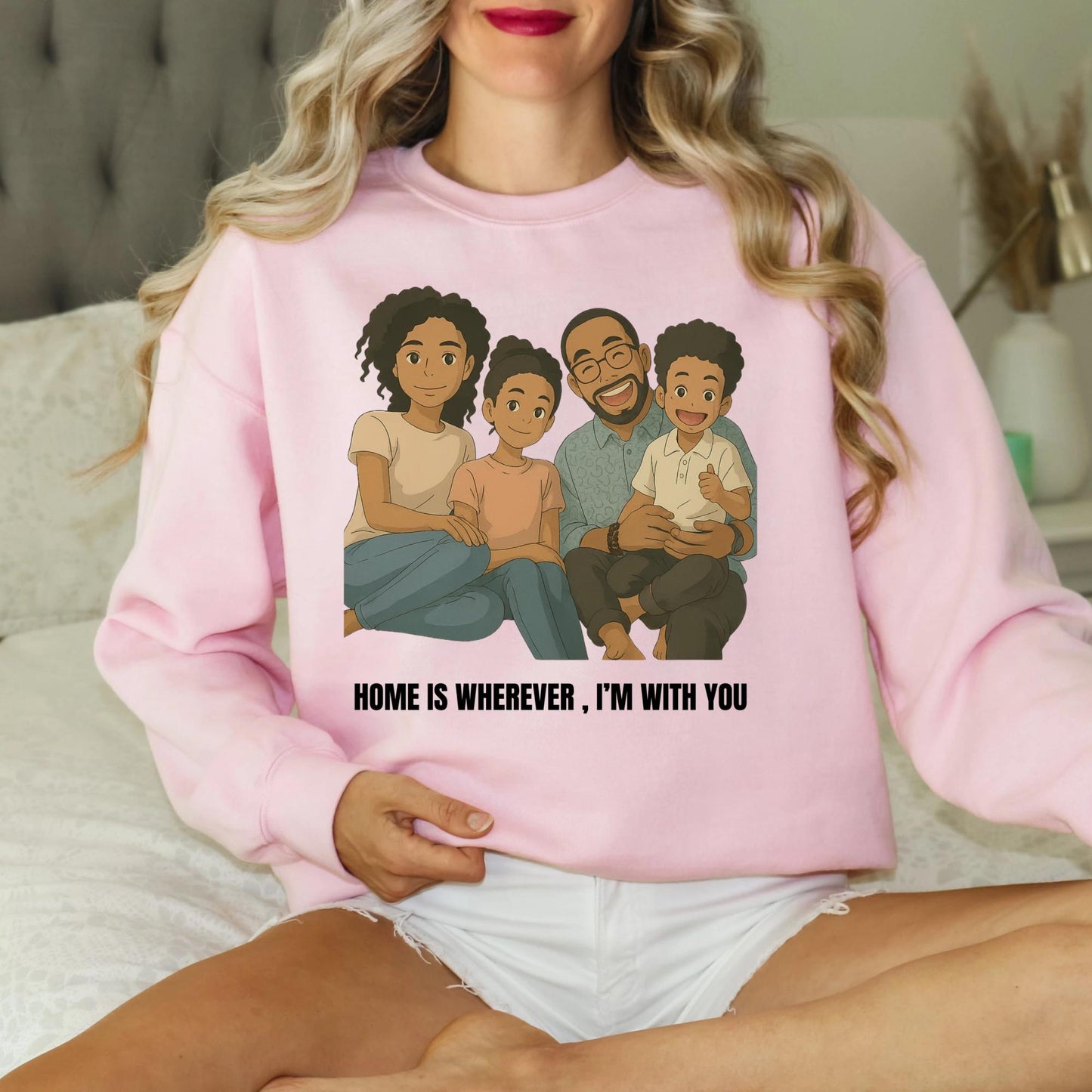 Custom Ghibli Family Portrait Shirt, Personalized Cartoon Drawing from Photo, Anime Style Gift Tee, Studio Ghibli Inspired Art