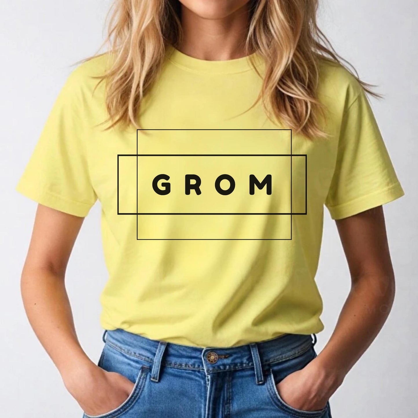 Funny Bride and Grom Shirts Set β Matching Wedding Couple T-Shirts with Typo Design, Newlywed Honeymoon Outfit Gift AA76
