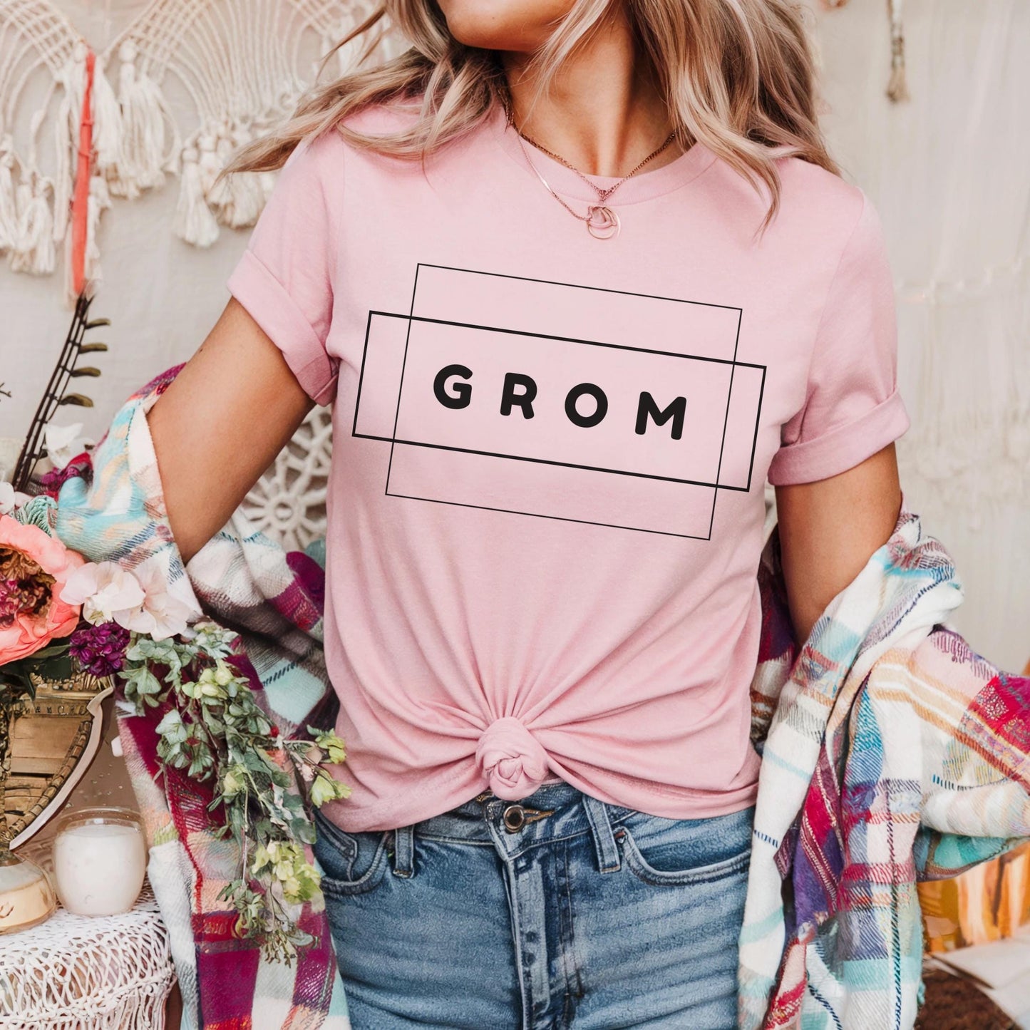Funny Bride and Grom Shirts Set β Matching Wedding Couple T-Shirts with Typo Design, Newlywed Honeymoon Outfit Gift AA76
