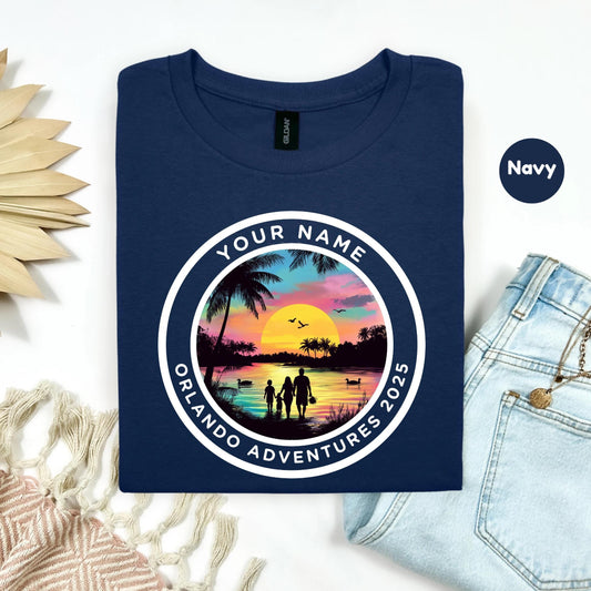 Custom Disney Cruise Shirt 2025, Family Vacation Matching Tee, Personalized Cruise Trip Souvenir Shirt