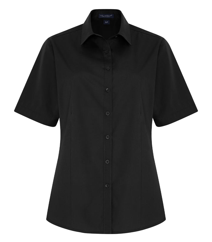 Custom Ladies' Easy Care Short Sleeve Shirt CH6201L