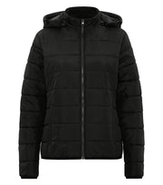 Custom Ladies' Hooded Insulated Jacket DF7630L