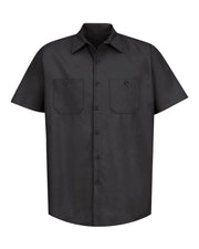 Custom Industrial Short Sleeve Work Shirt SP24