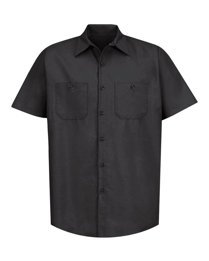 Custom Industrial Short Sleeve Work Shirt SP24
